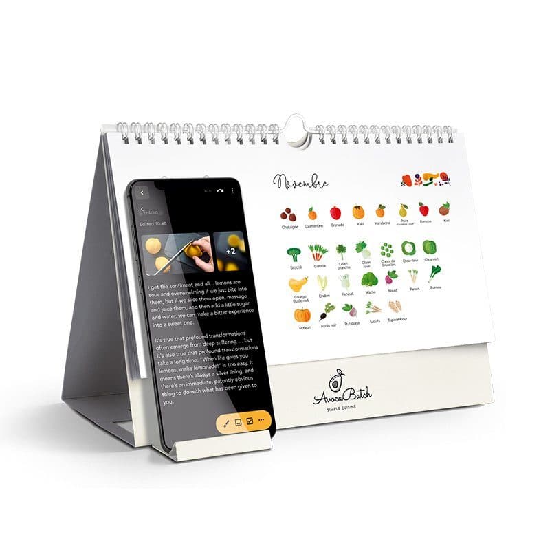 CALENDRIER FRUITS ET LEGUMES DE SAISON en situation