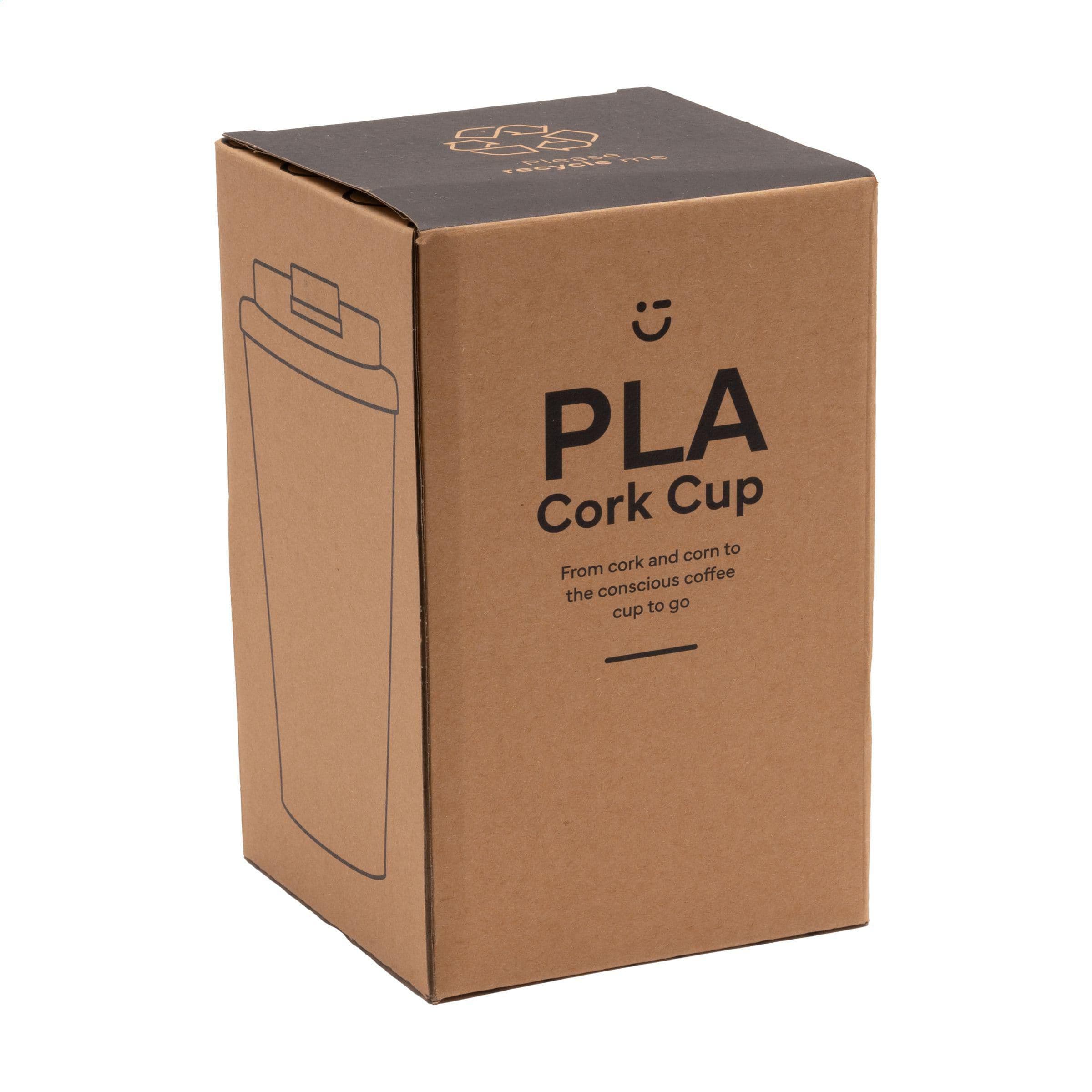 Mug PLA Cork Cup 350 ml en situation