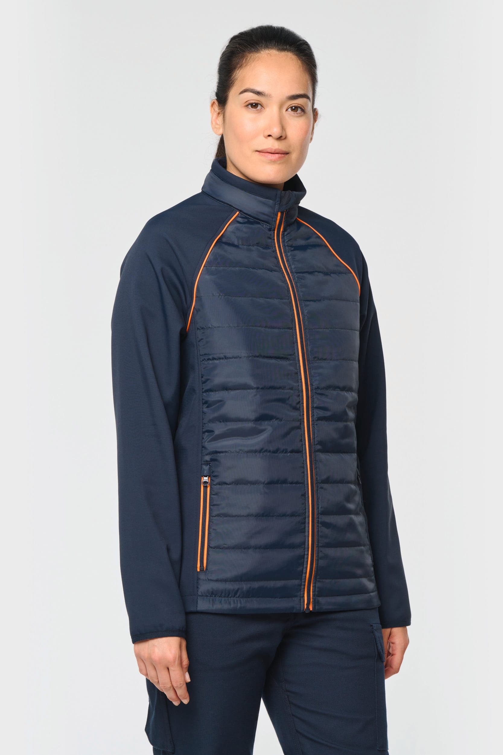 Veste Day To Day bi-matière unisexe en situation