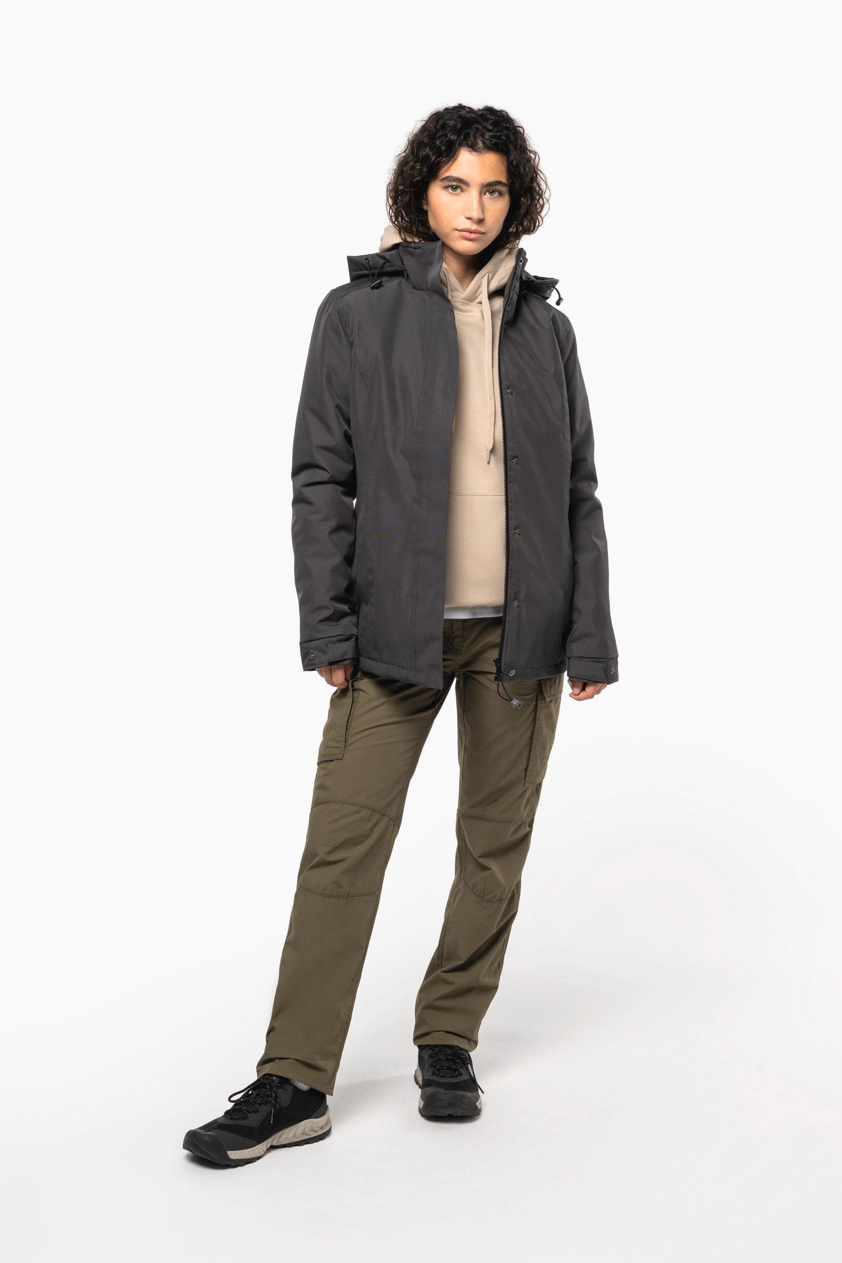 Parka femme en situation