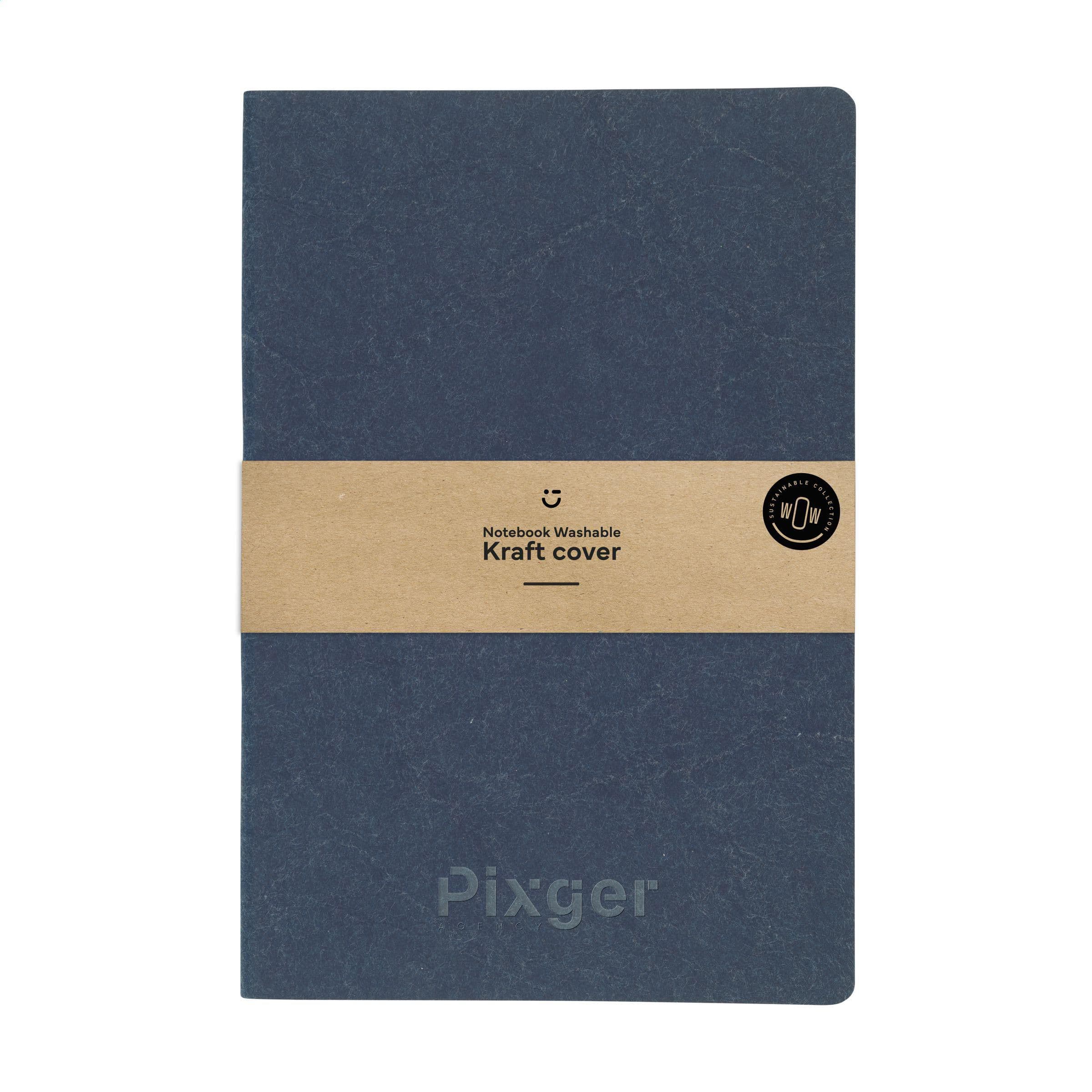 Carnet de notes GRS couverture kraft lavable A5