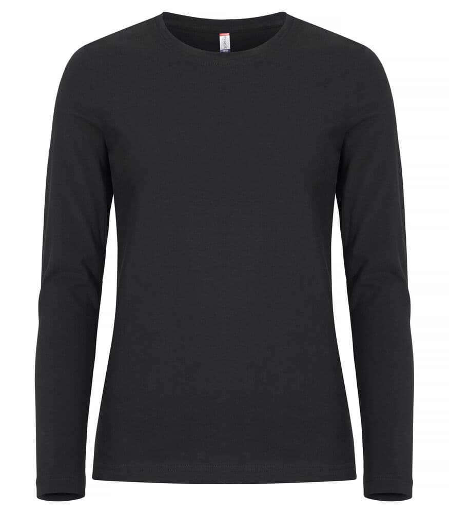 Clique Premium Fashion-T LS Women coloris Noir