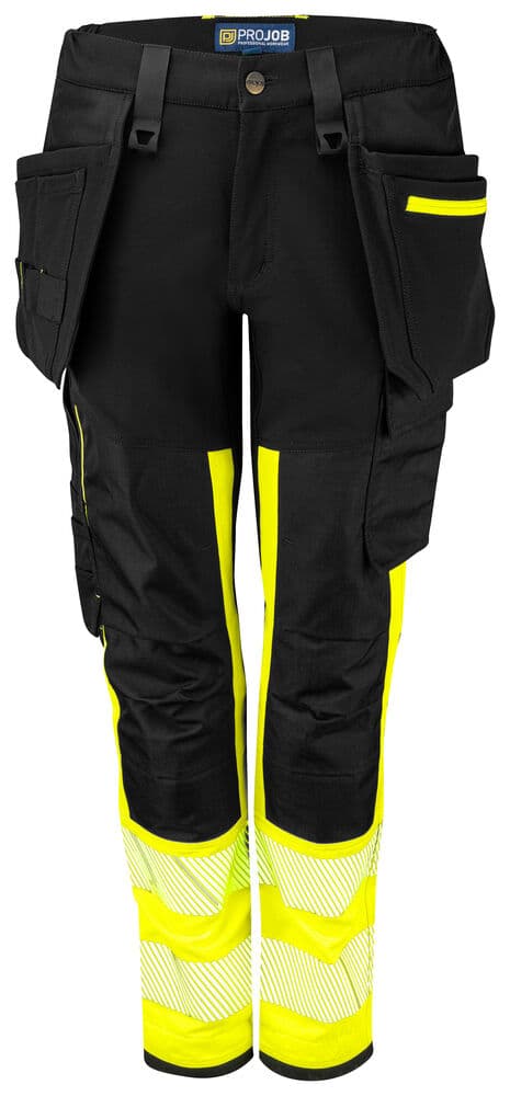 6543 PANTALON STRETCH DE SIGNALISATION FEMME EN ISO 20471 CLASSE 1