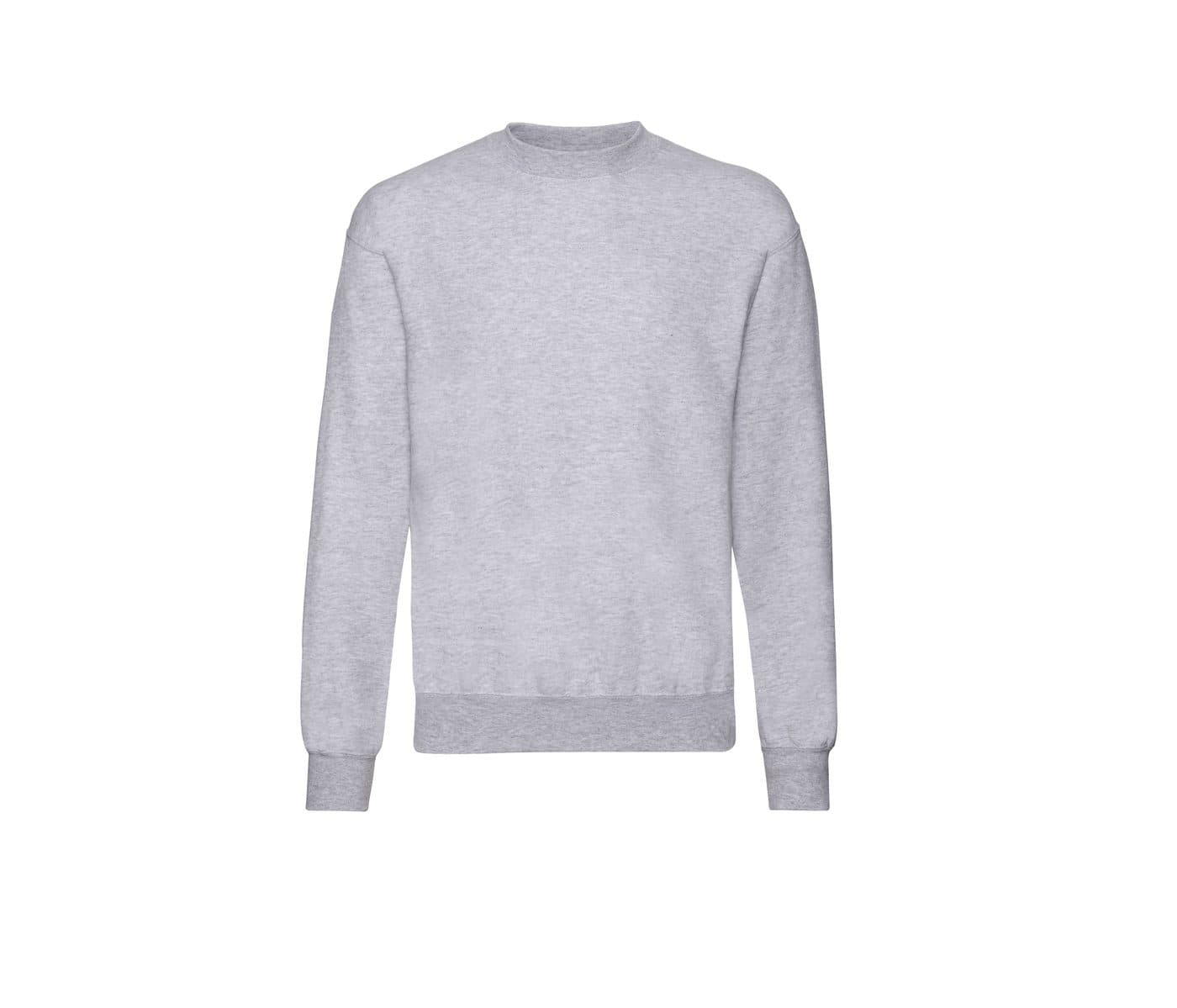 CLASSIC SET-IN SWEAT coloris Gris chiné