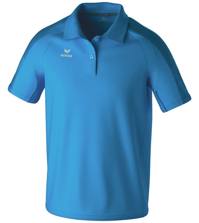 Polo EVO STAR coloris curaçao / mykonos