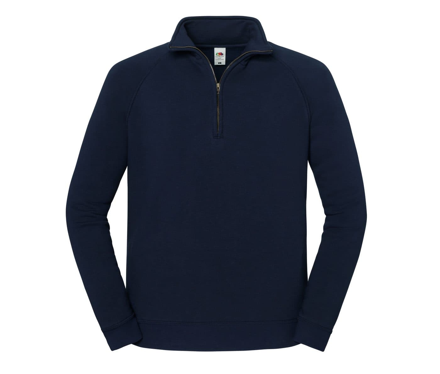ICONIC PREMIUM ZIP NECK SWEAT coloris Marine profond