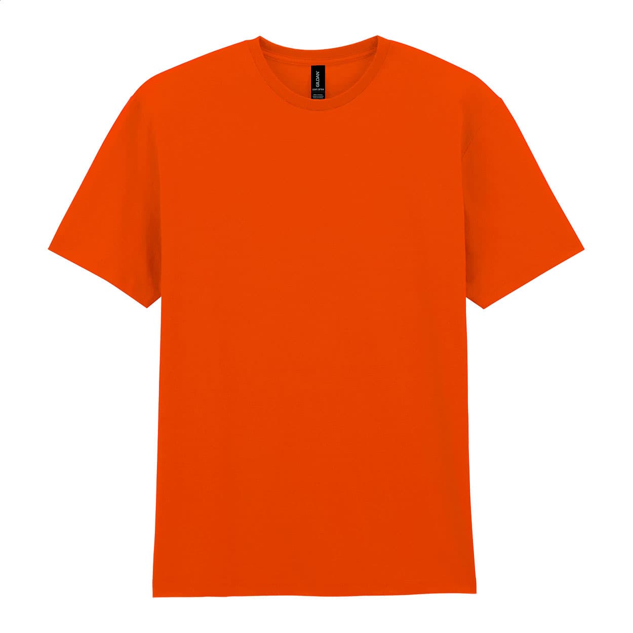 T-shirt léger en coton coloris Orange