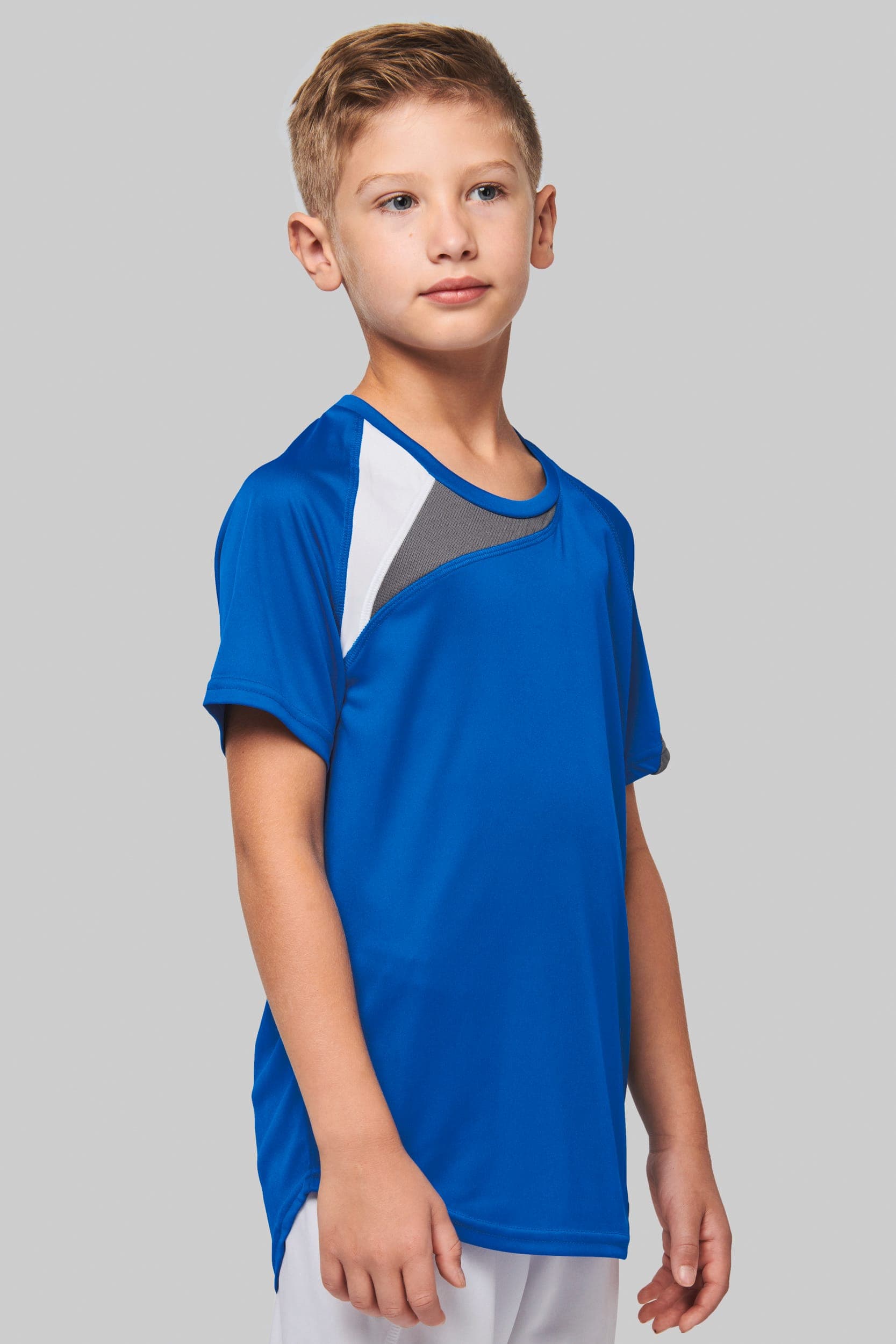 Maillot multisport manches courtes enfant en situation