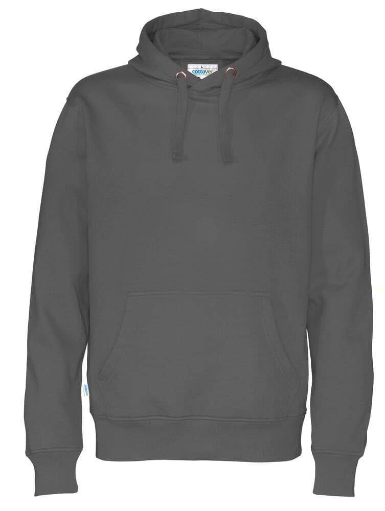 HOODIE HOMME - CERTIFIÉ GOTS coloris Anthracite