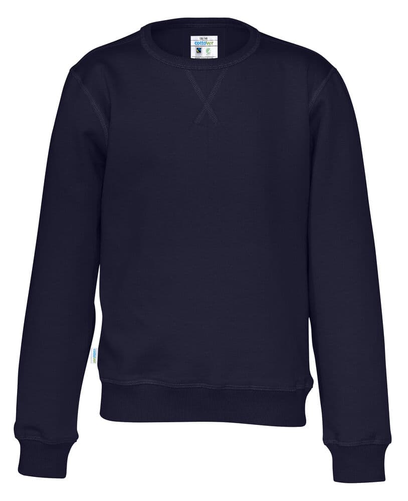 SWEAT COL ROND ENFANT - CERTIFIÉ GOTS