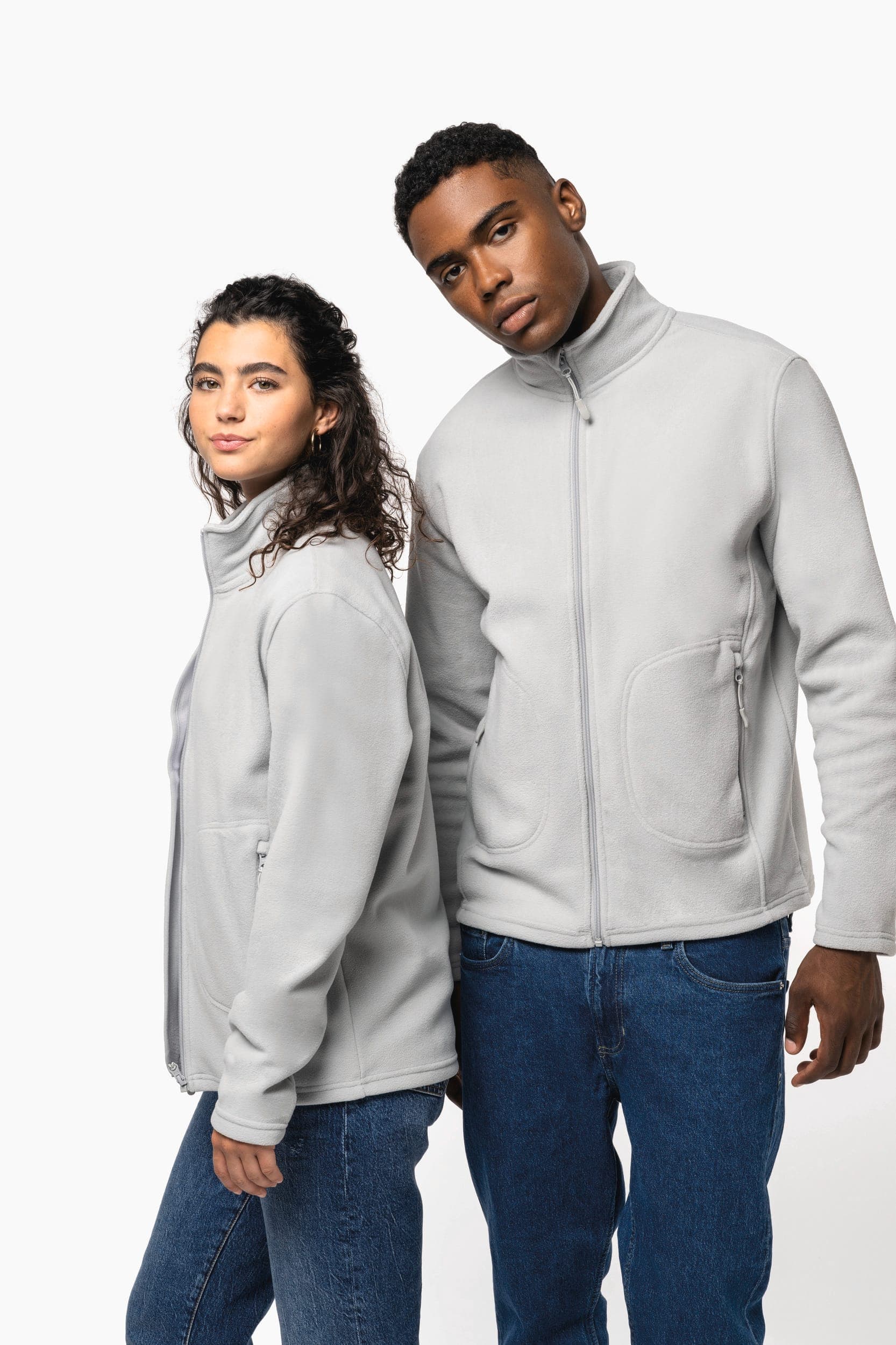 Veste micropolaire écoresponsable unisexe