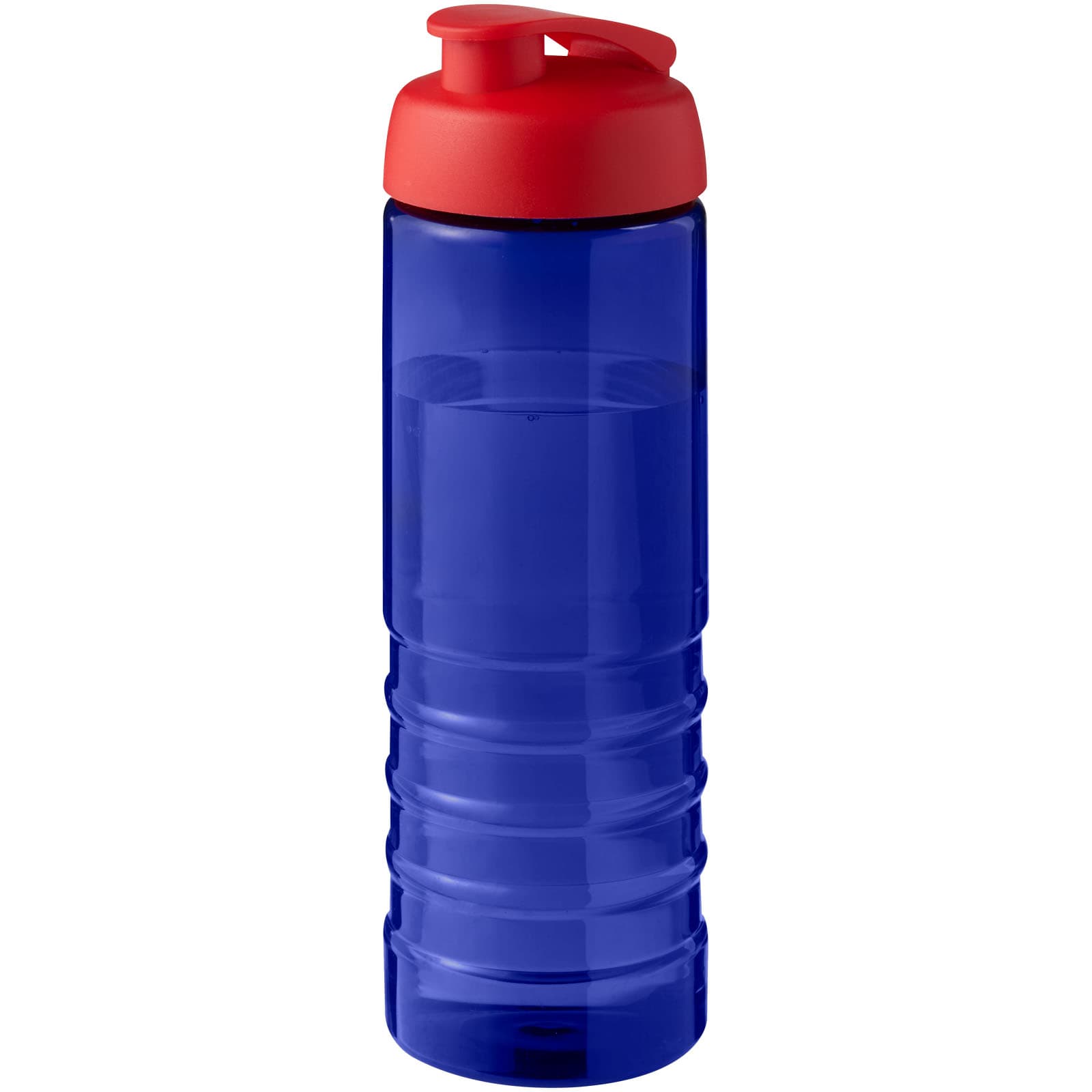 Bouteille de sport H2O Active® Eco Treble de 750 ml avec couvercle à bascule coloris Bleu