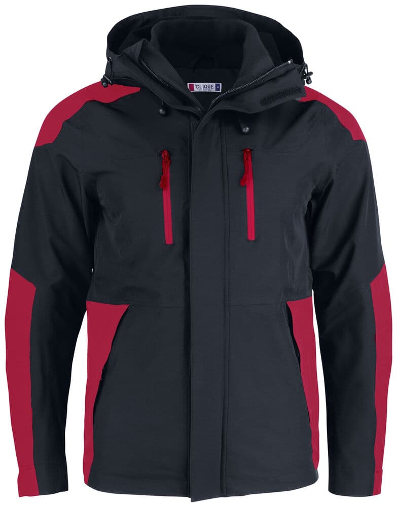 Clique Stafford Jacket coloris Rouge