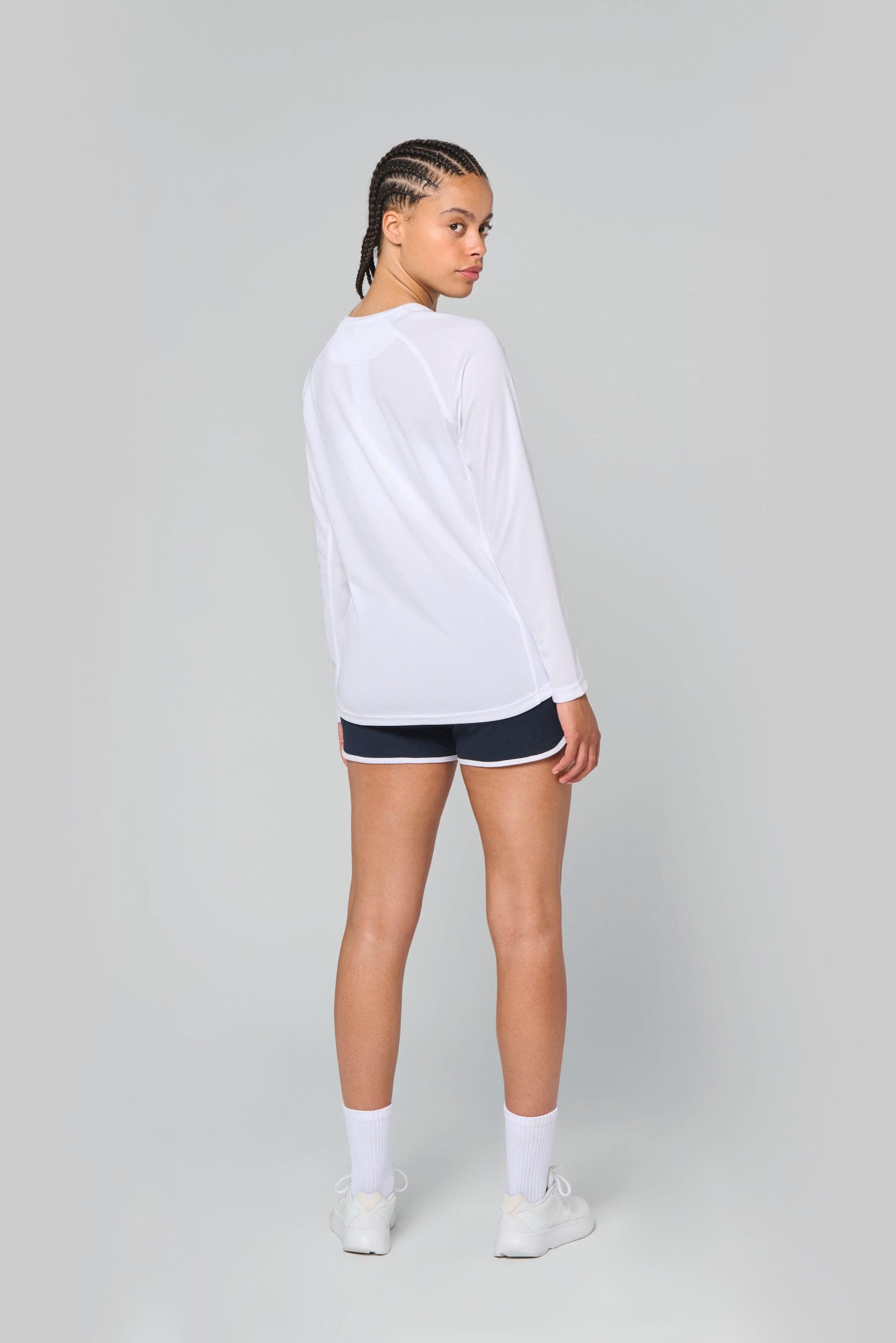 Short de sport femme en situation