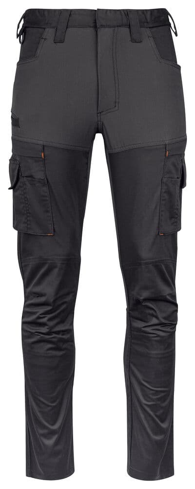 2552 PANTALON STRETCH AVEC POCHES GENOUILLÈRES en situation