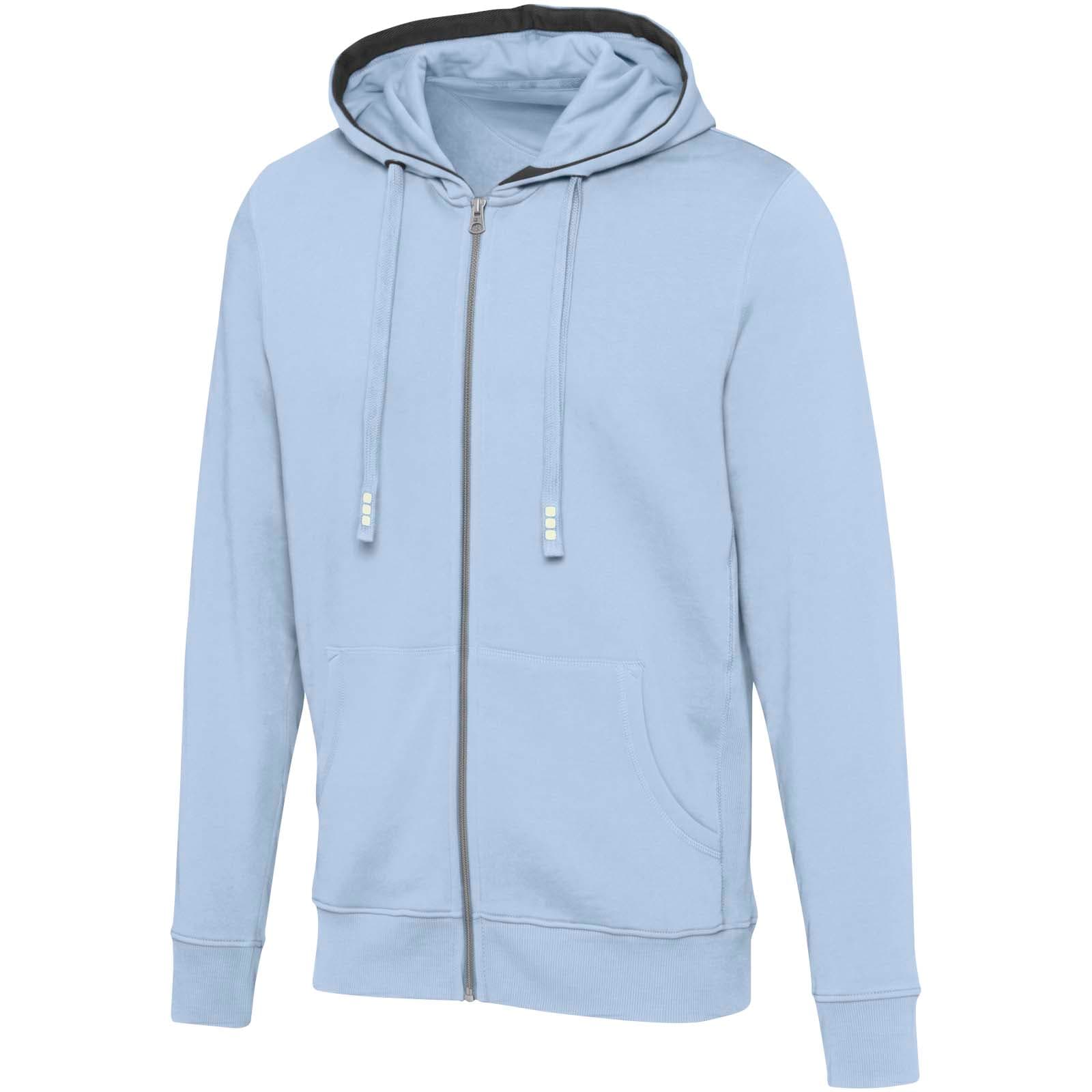 Sweat shirt à capuche full zip unisex de 300 g/m² Arora