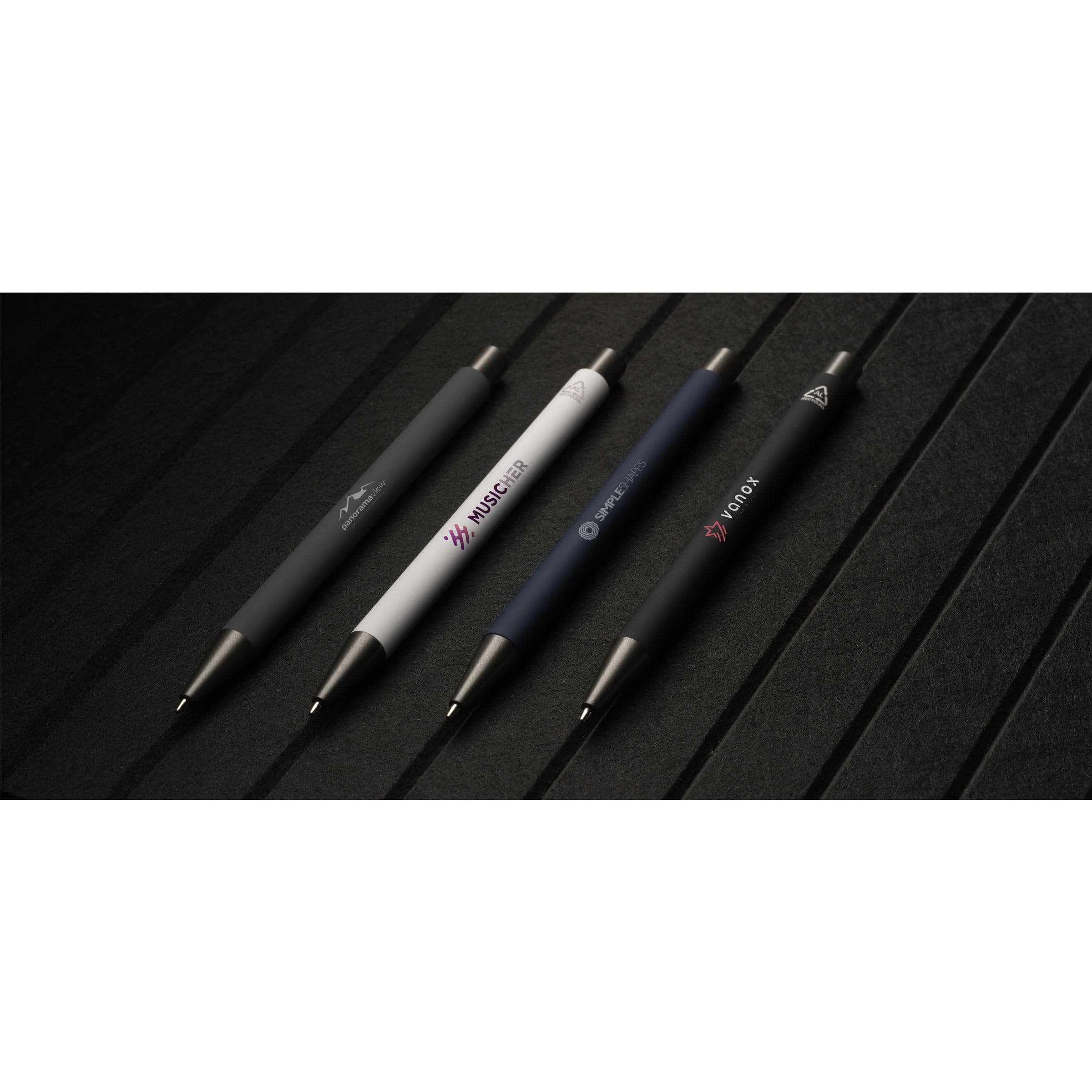 Stylo Brody GRS en alu recyclé Soft Touch en situation