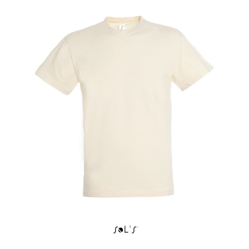 SOL'S REGENT UNISEX ROUND COLLAR T-SHIRT coloris Naturel