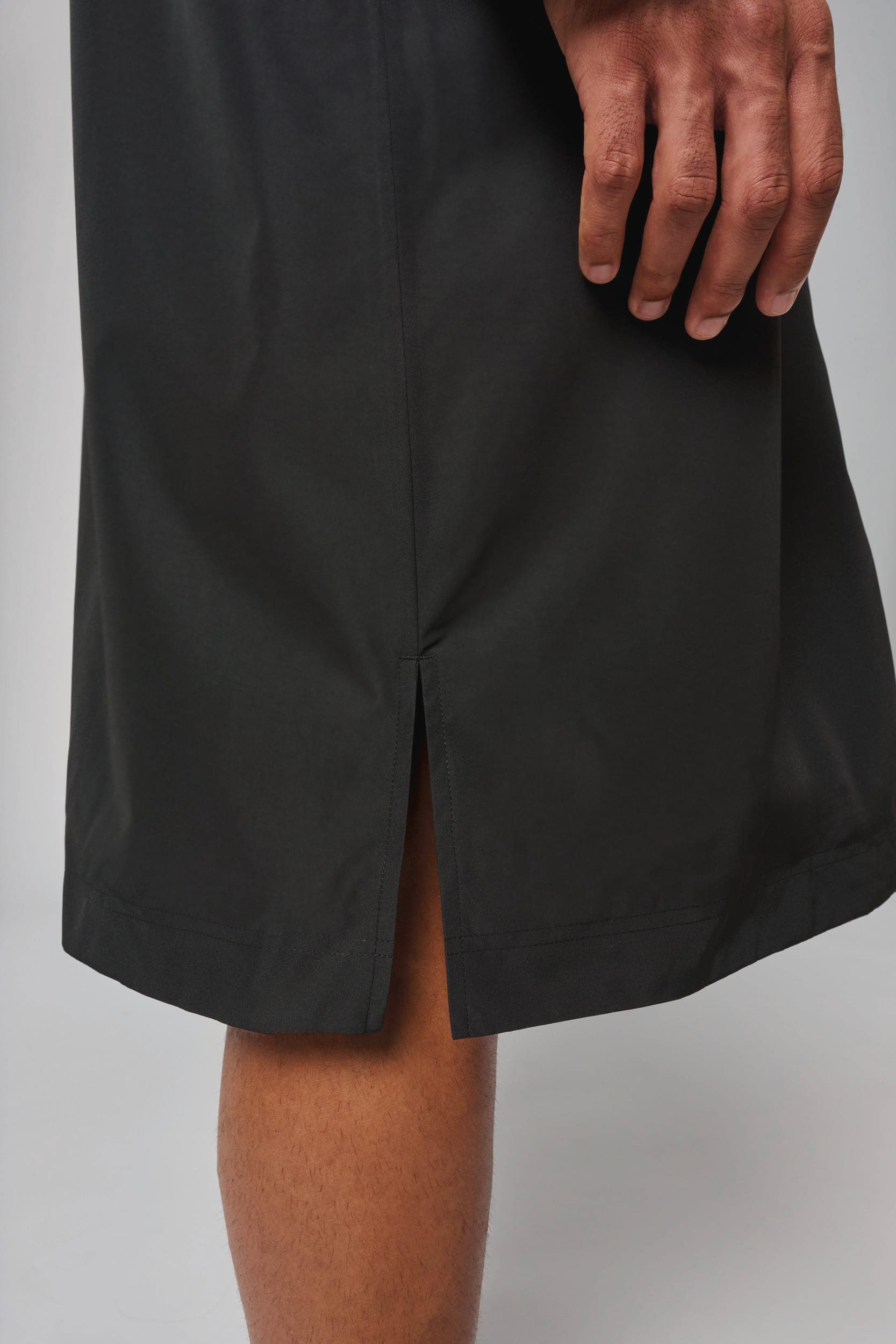 Parka longue doublée sherpa unisexe en situation