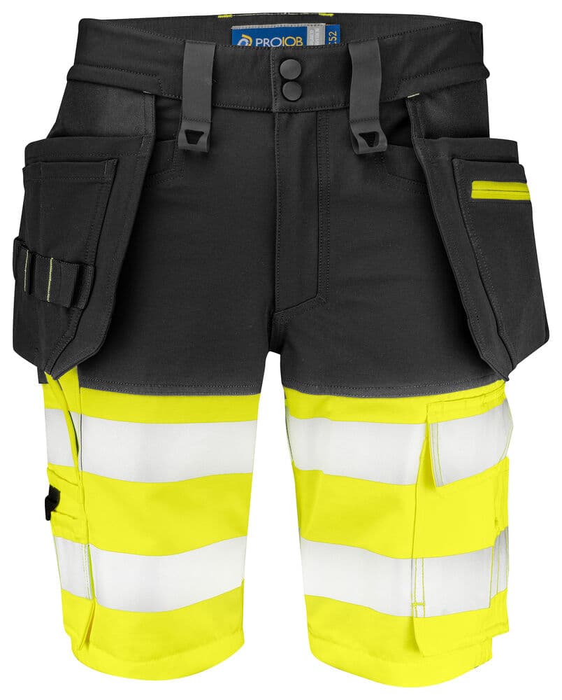 6580 SHORT STRETCH DE SIGNALISATION EN ISO 20471 CLASSE 1