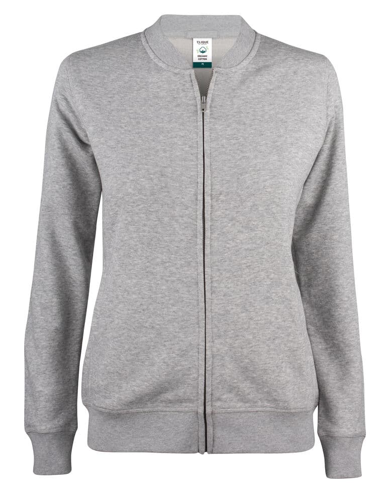 Clique Premium OC Cardigan Women coloris Gris chiné