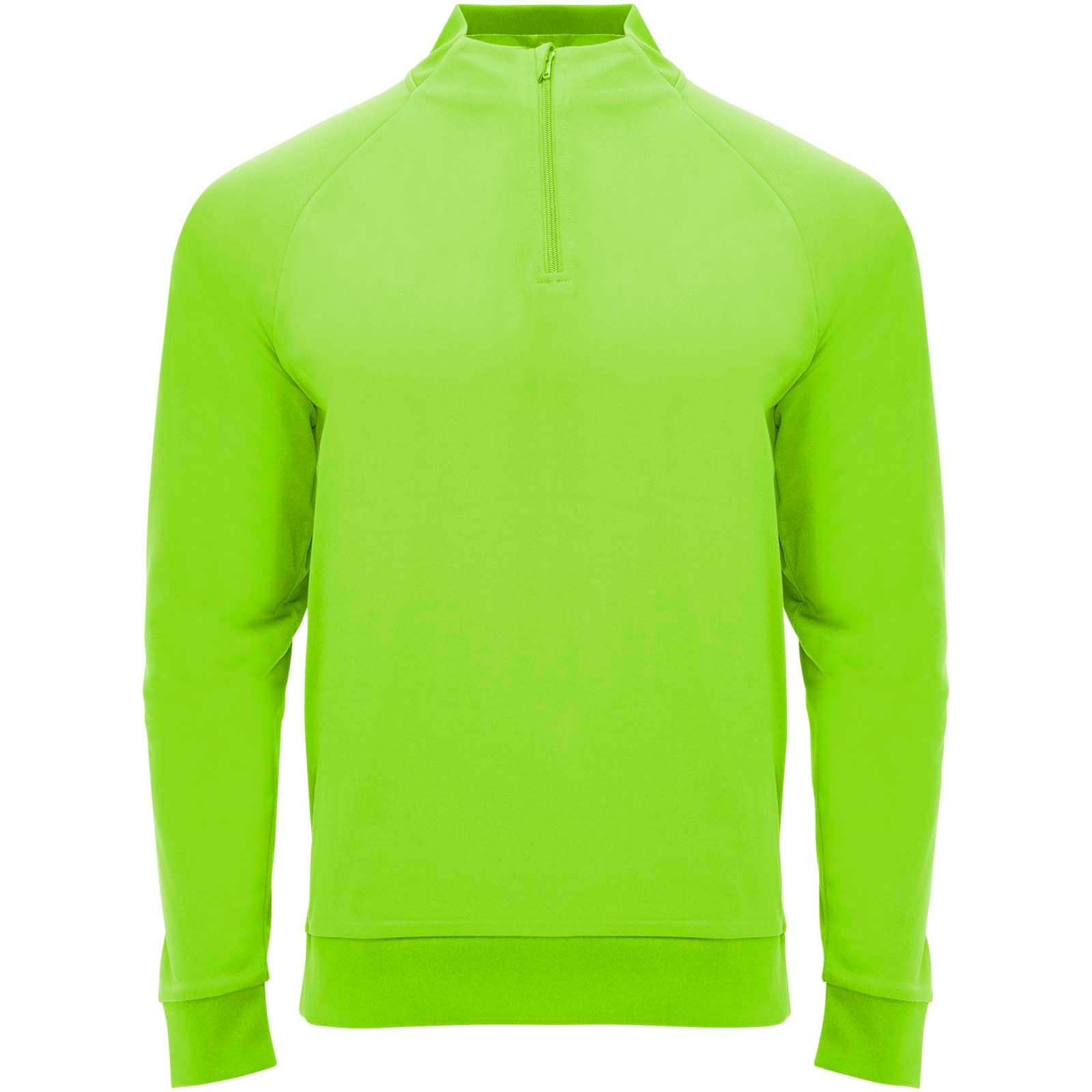 Sweatshirt de 200 g/m² Epiro à manches longues avec fermeture demi- zip pour enfant
