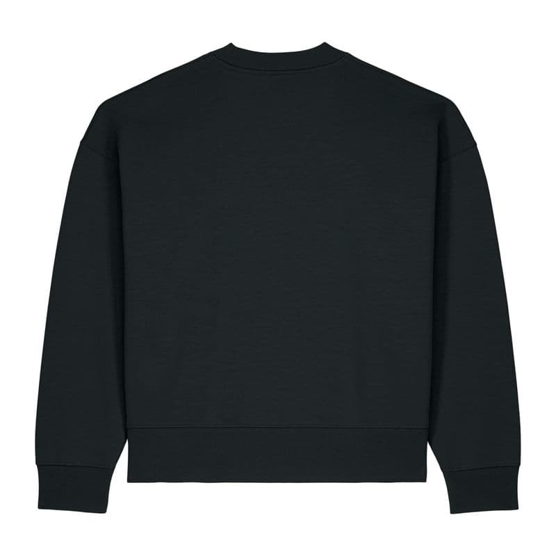 The Ryler unisexe sweatshirt col rond coloris Noir