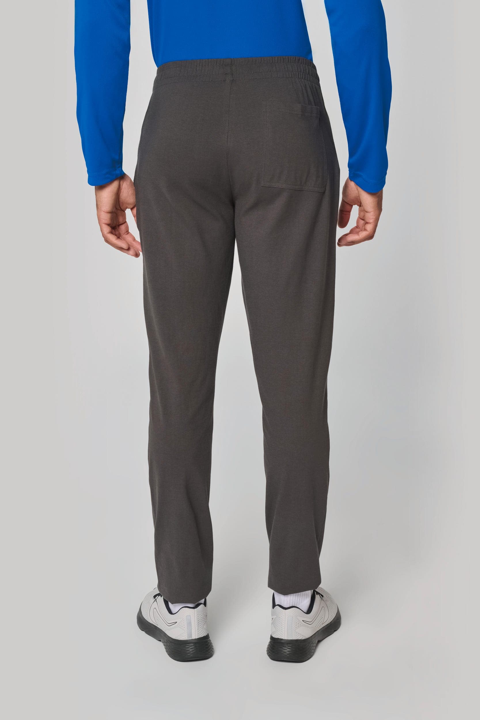 Pantalon de jogging en coton léger unisexe en situation