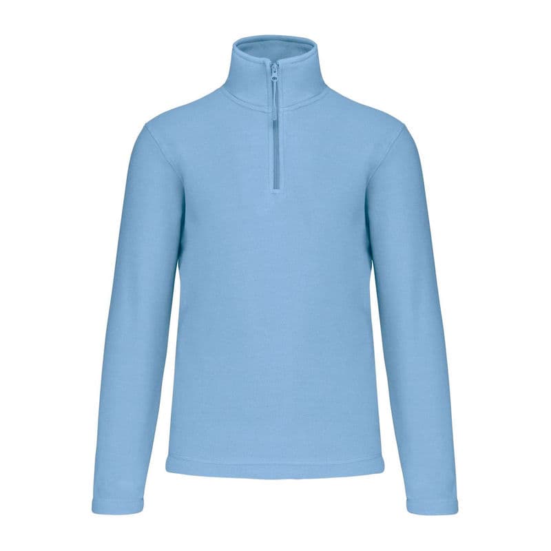ENZO - ZIP NECK MICROFLEECE JACKET