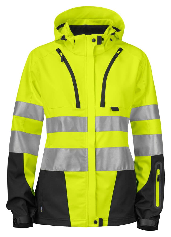 6423 SOFTSHELL SIGNALISATION NON DOUBLÉE EN ISO 20471 CLASSE 3 DAMES