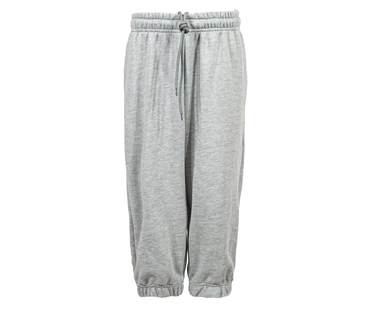 KIDS ELASTICATED RIB CUFF PANTS coloris Gris cendré