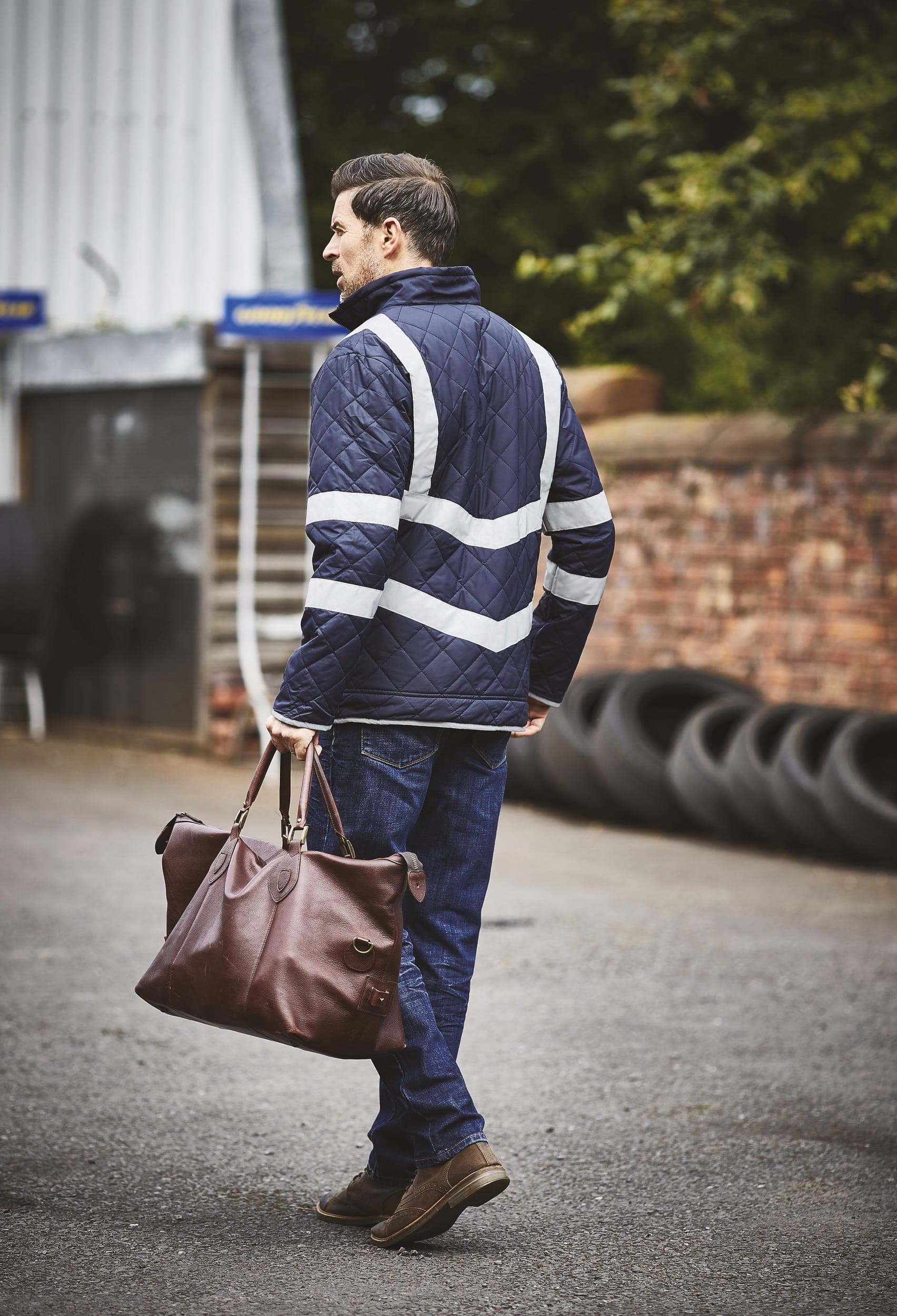 Veste haute visibilité "Kensington" en situation