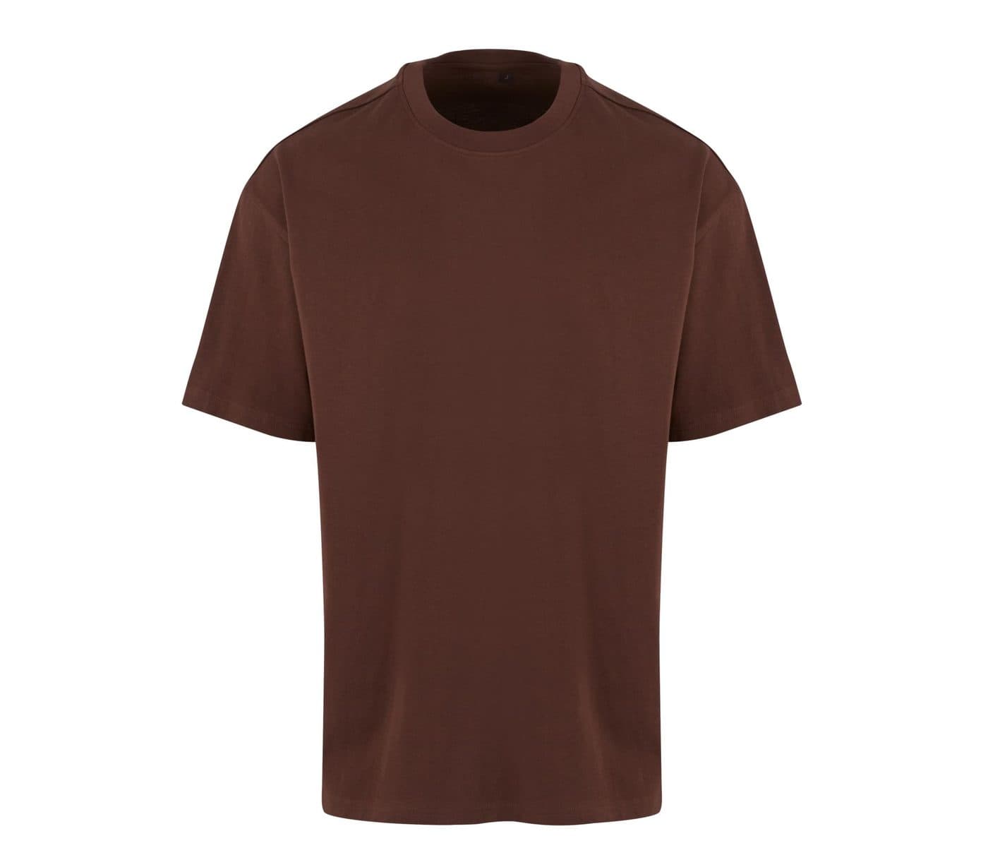 OVERSIZED JERSEY TEE coloris Marron chocolat