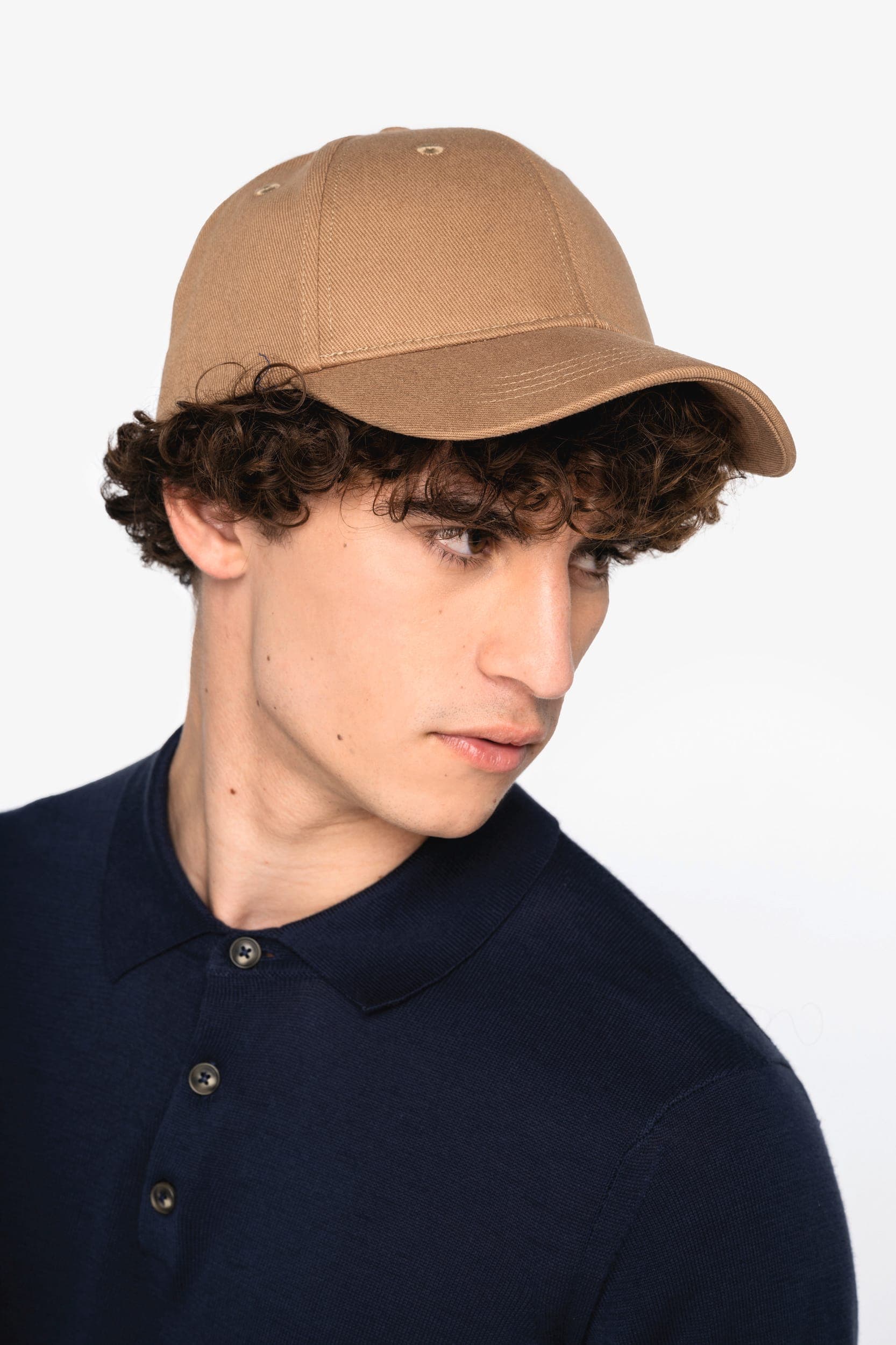 Casquette écoresponsable 6 panneaux unisexe en situation