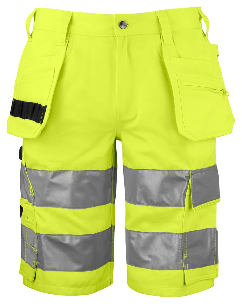 6535 SHORT DE SIGNALISATION AVEC POCHES JEAN EN ISO 20471 CLASSE 2