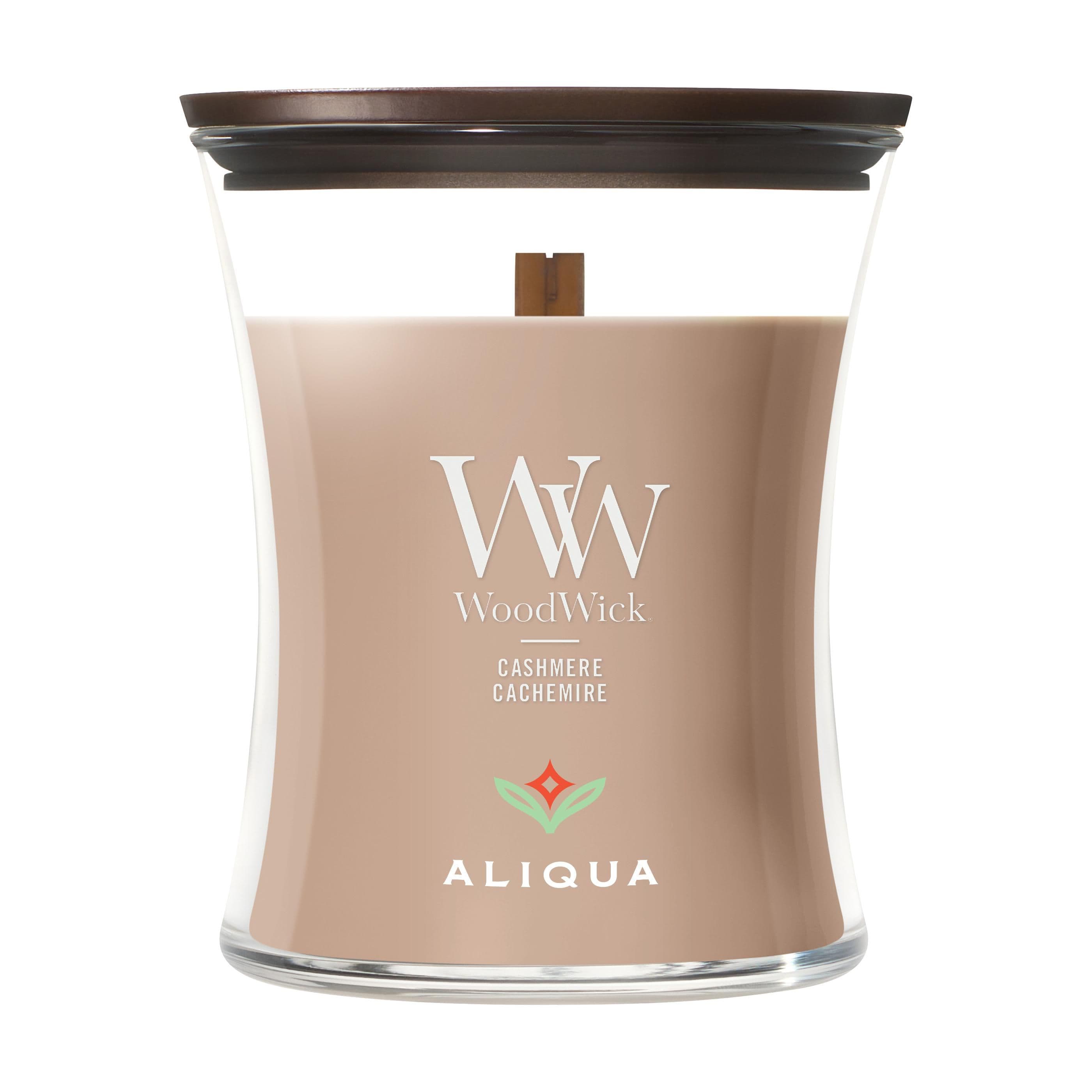 Bougie parfumée WoodWick Cashmere moyen