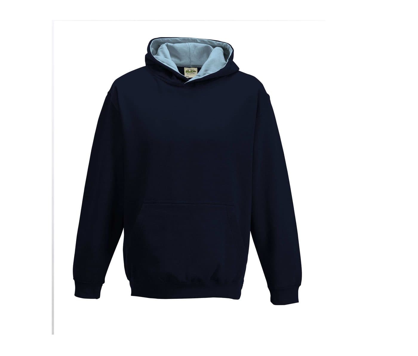 KIDS VARSITY HOODIE coloris Bleu marine / Bleu ciel