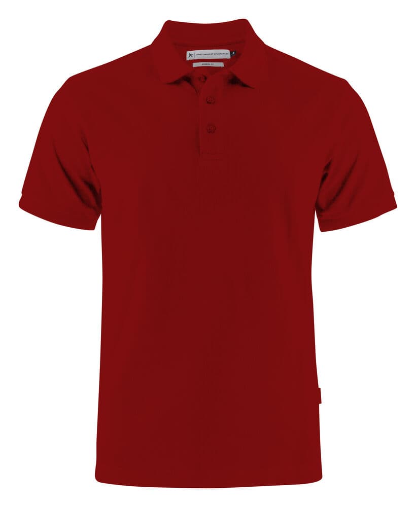 Neptune Polo Piqué Coupe Regular Fit Hommes coloris Bordeaux