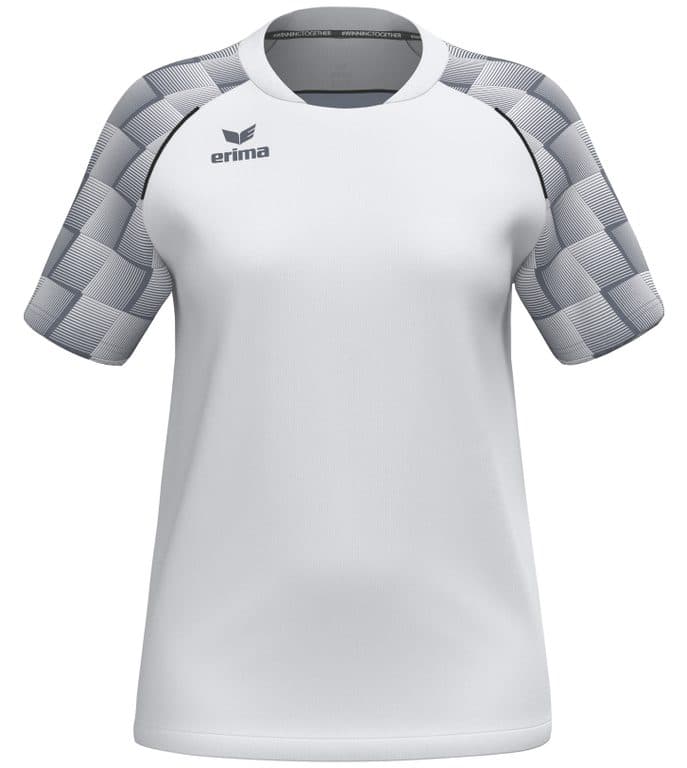 Maillot EVO STAR coloris Blanc / Gris ardoise