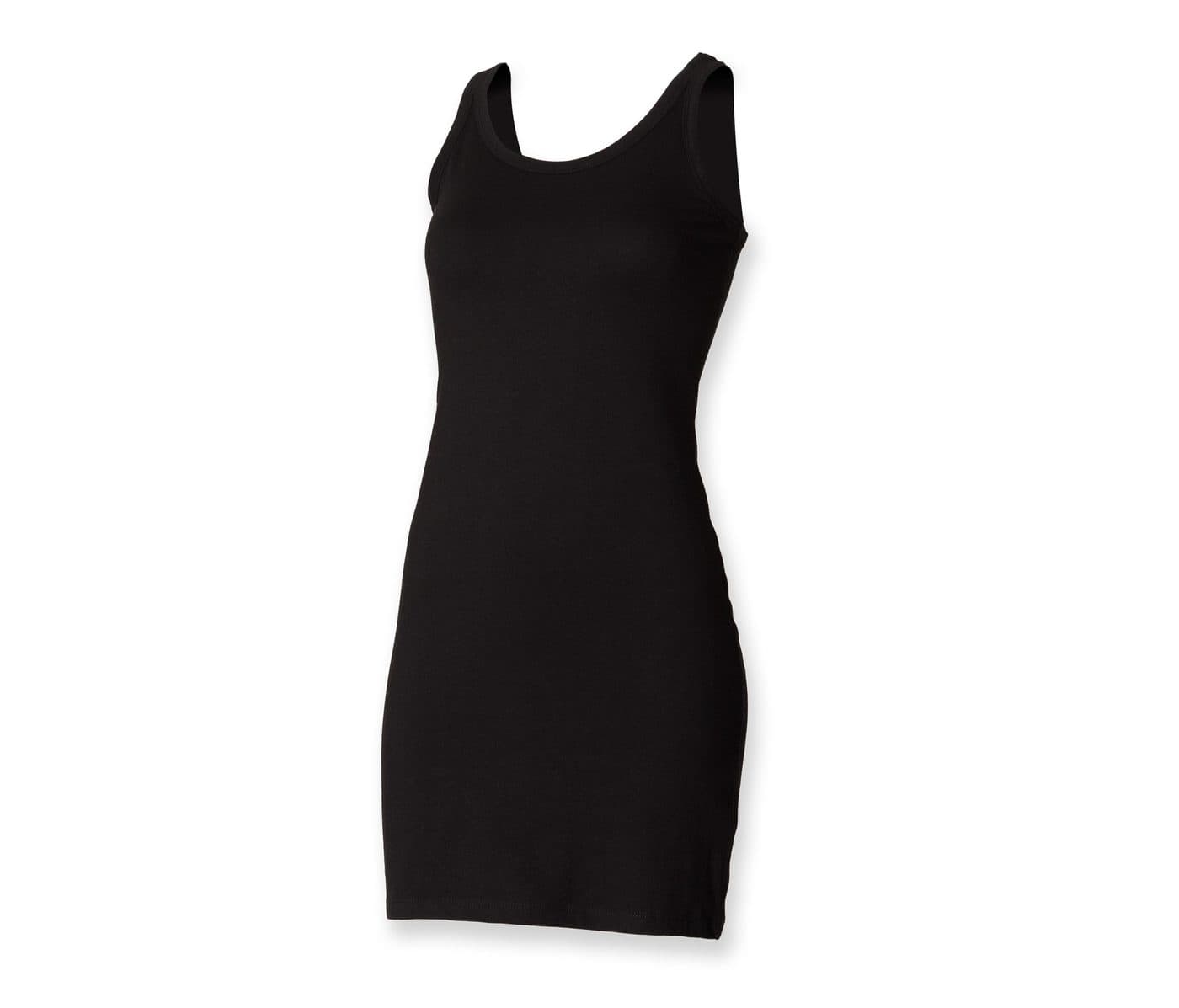 WOMEN’S STRETCH VEST DRESS coloris Noir