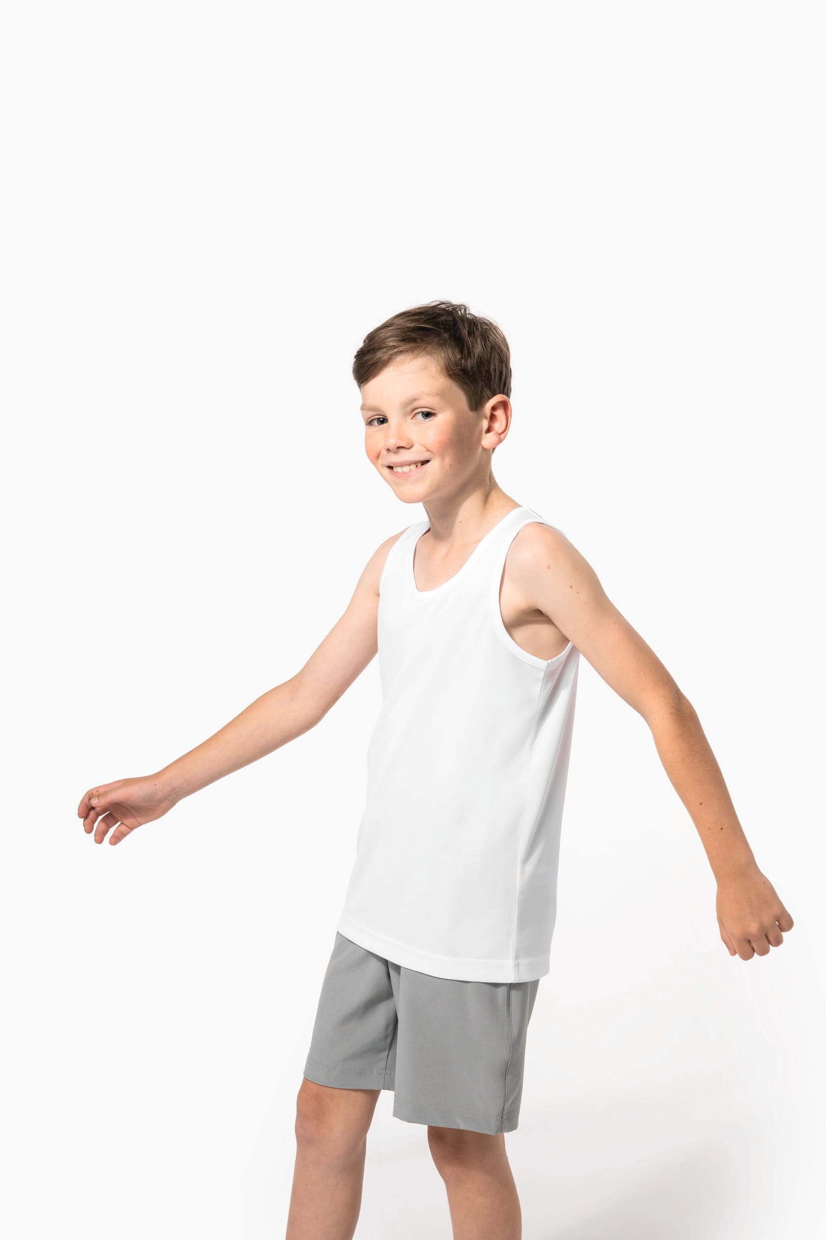 Débardeur de sport enfant en situation