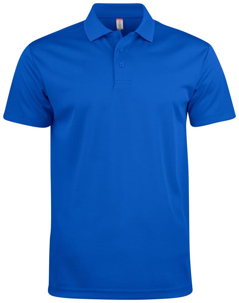Clique Basic Active Polo coloris Bleu roi