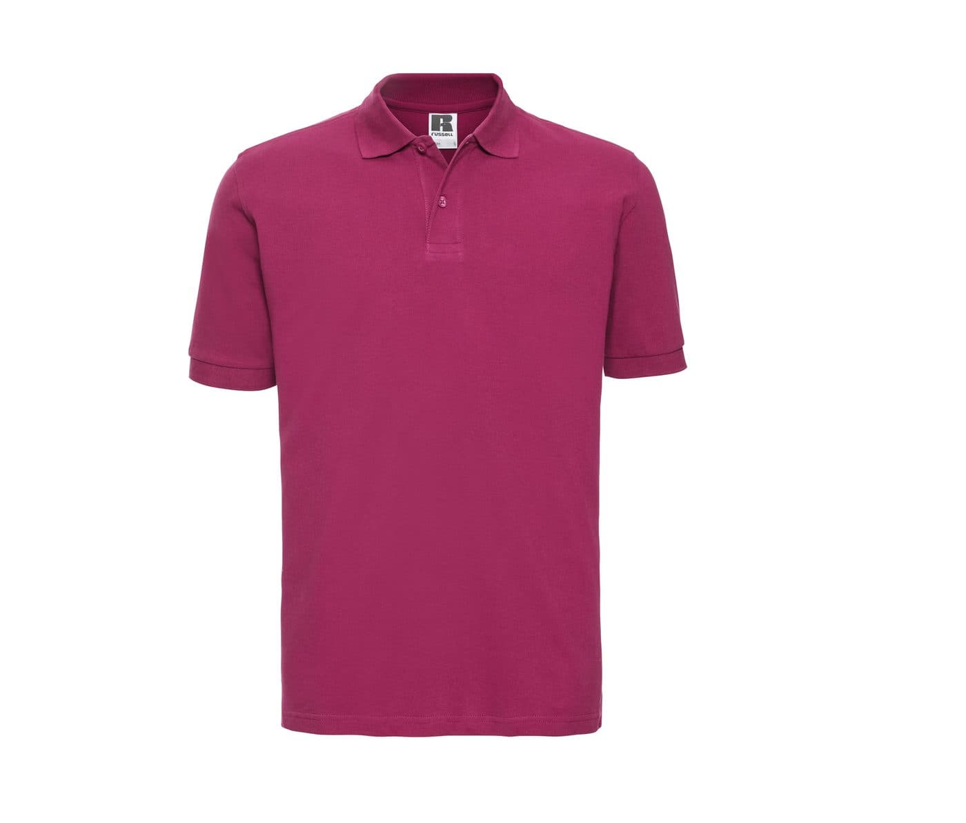 MEN'S CLASSIC COTTON POLO coloris Fuchsia