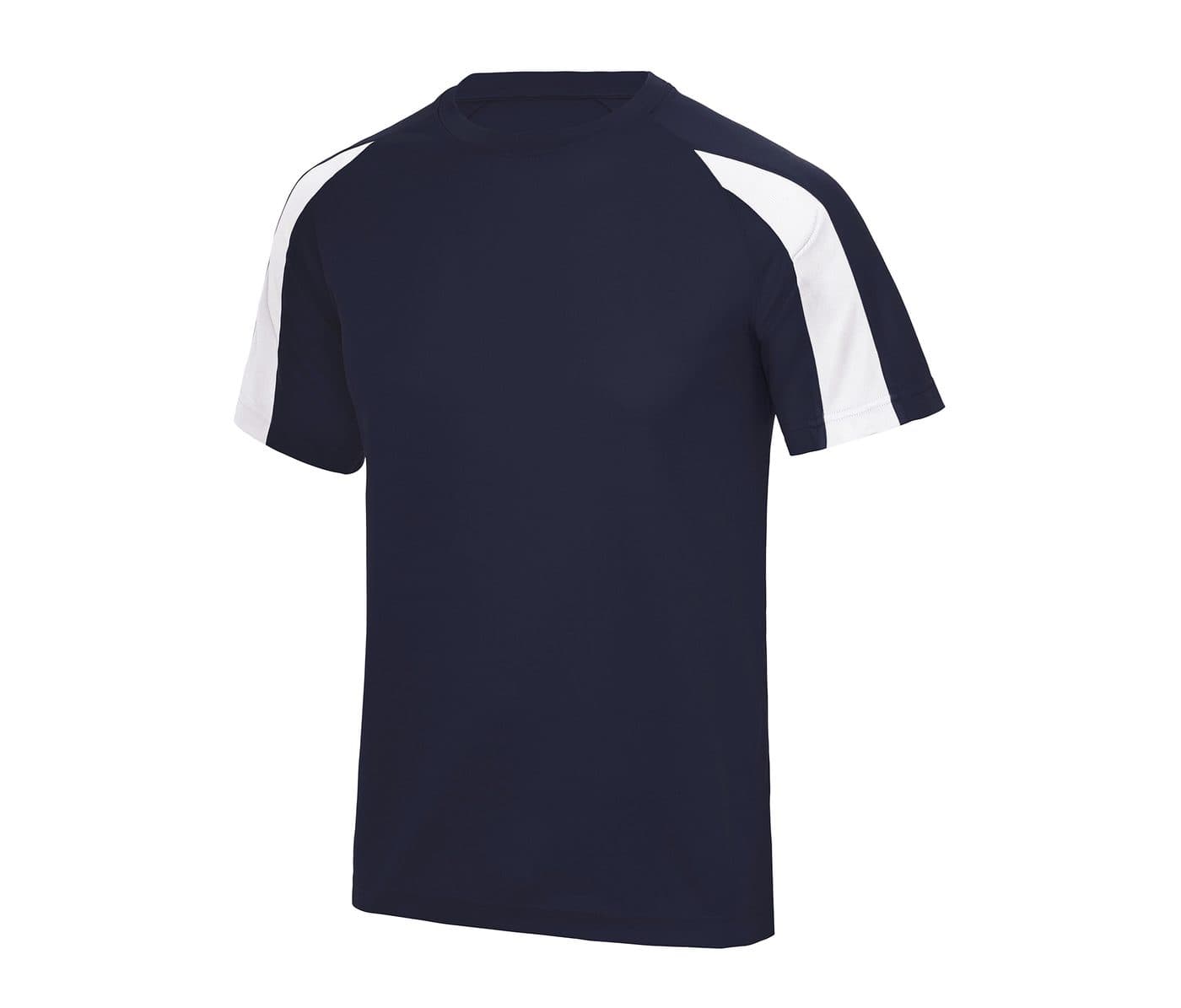 KIDS CONTRAST COOL T coloris Bleu marine / Blanc arctique