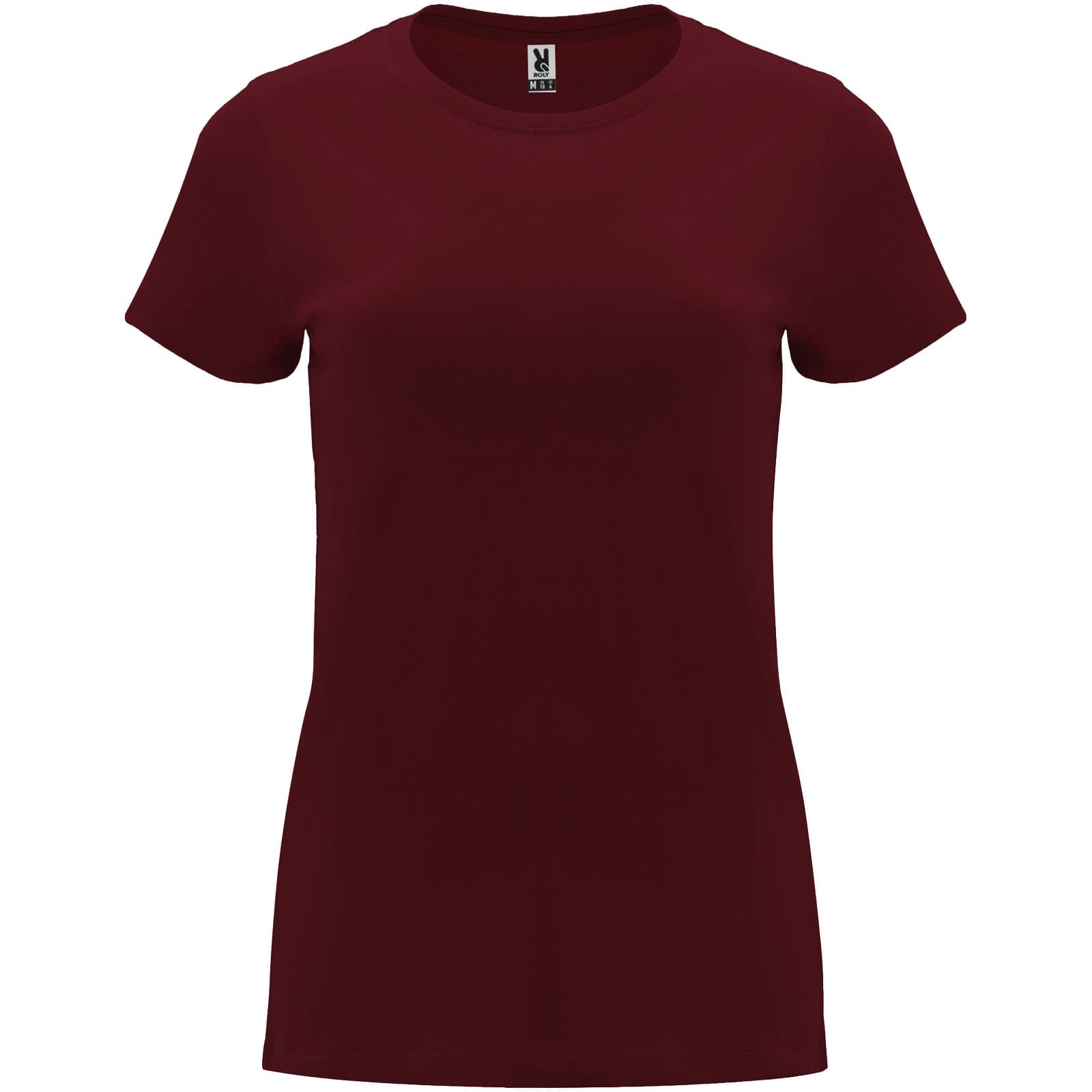 T-shirt de 170 g/m² Capri à manches courtes pour femme coloris Grenat