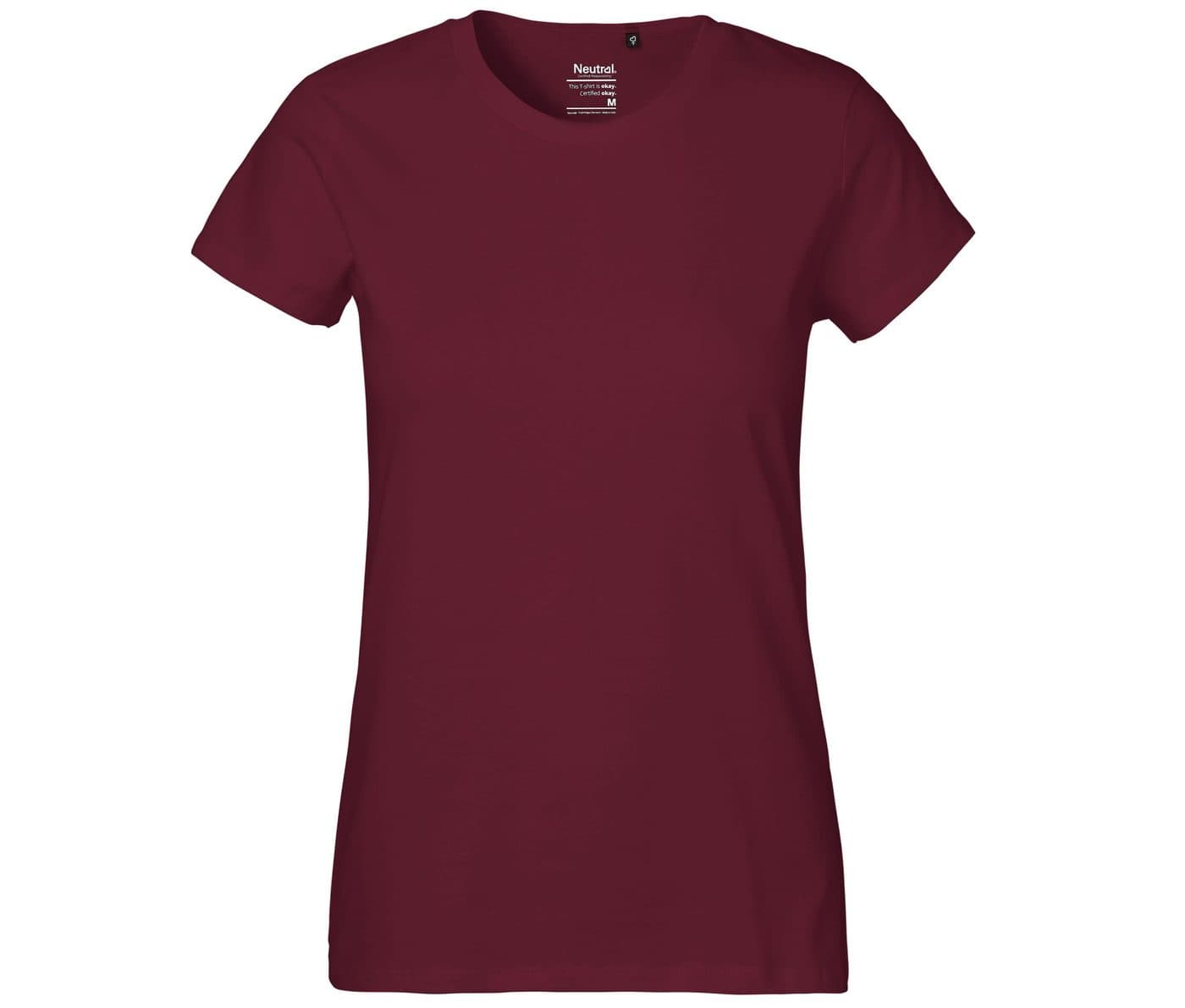 LADIES CLASSIC T-SHIRT coloris Bordeaux