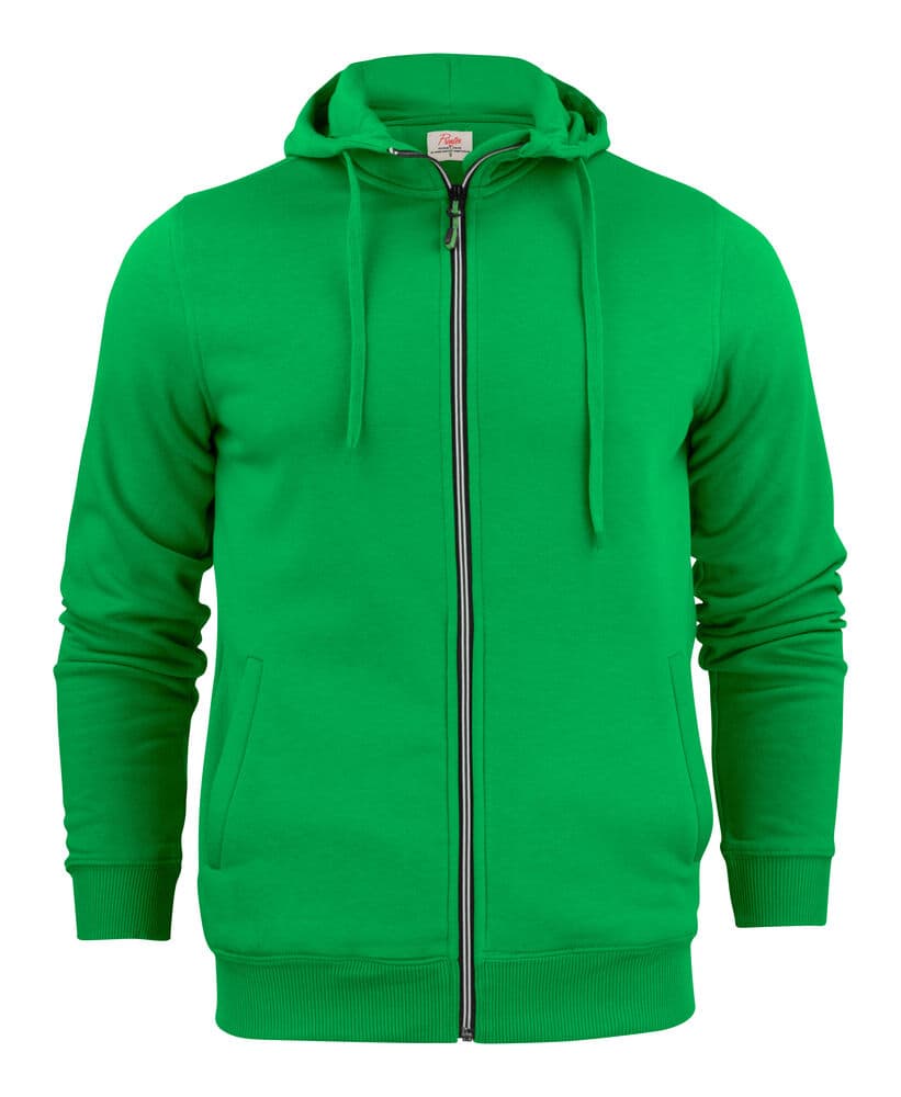 Sweat-shirt Fermeture Complète Hommes coloris Vert Pomme
