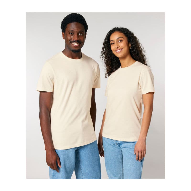 Crafter unisex t-shirt coloris Naturel brut