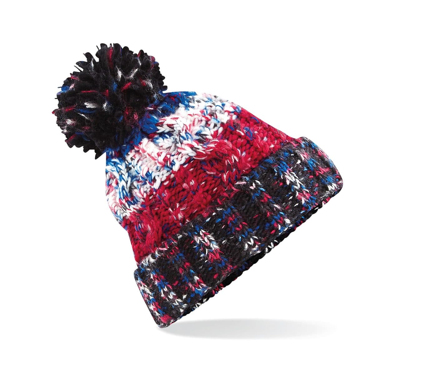 CORKSCREW POM POM BEANIE coloris Noir Jacks