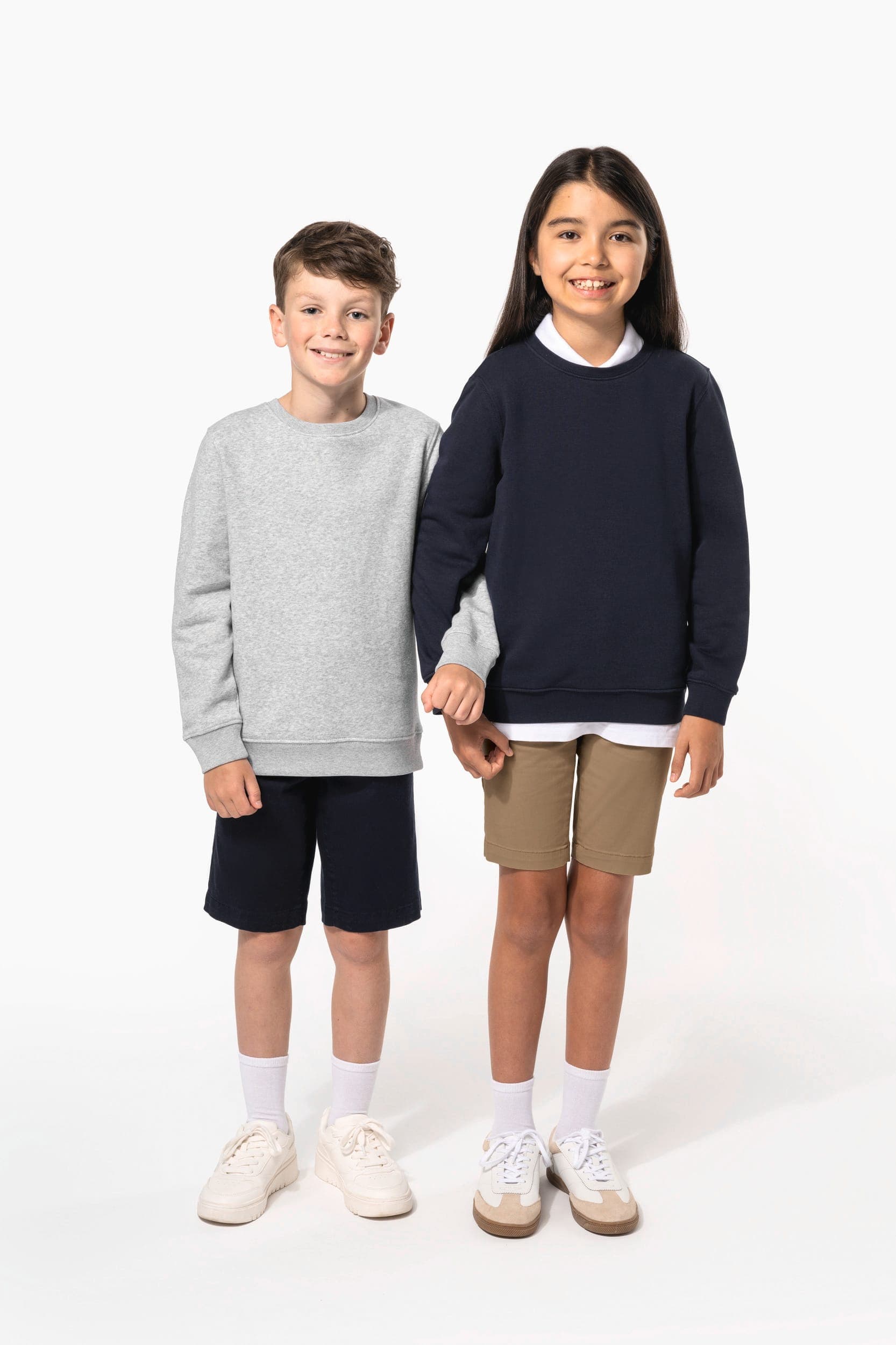 Sweat-shirt col rond enfant en situation